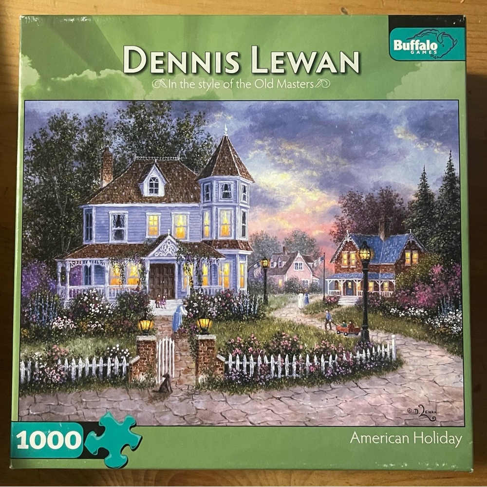Buffalo American Holiday Puzzle - 1000 Pieces
